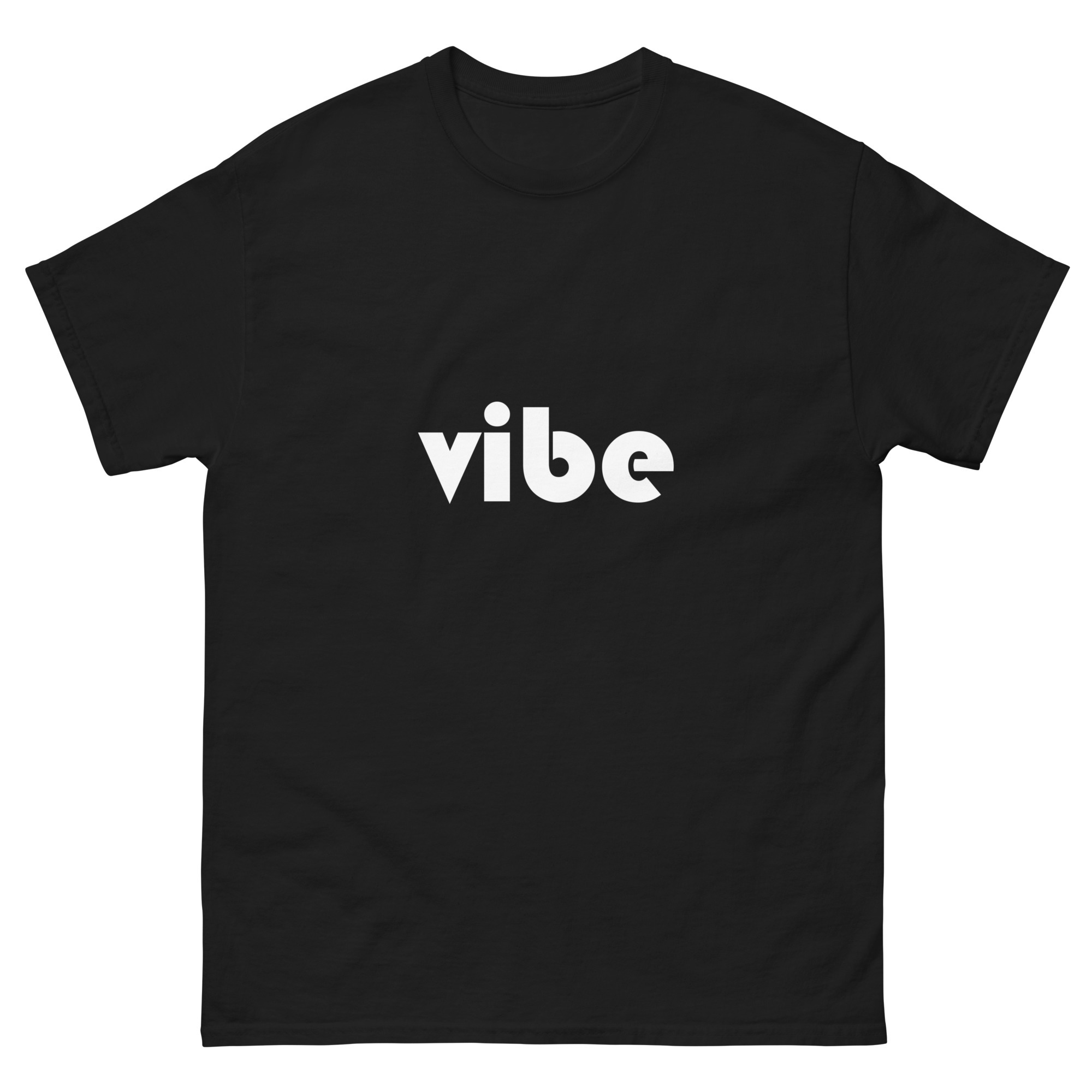 Vibe t-shirt back unisex classic tee