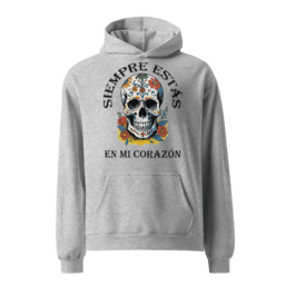 Siempre Estás En Mi Corazón  unisex oversized hoodie