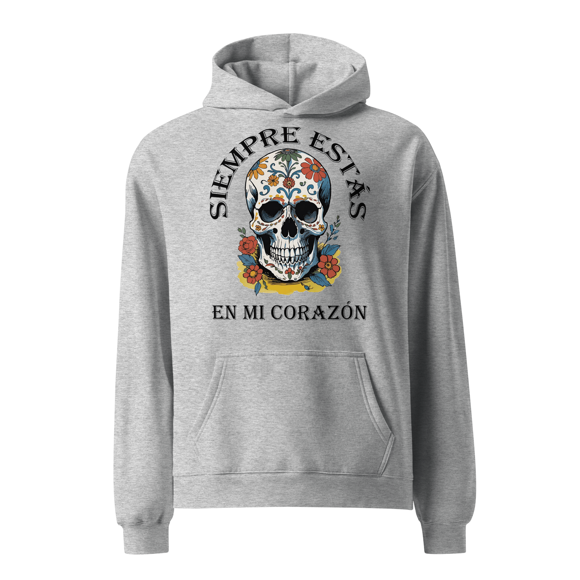 Siempre Estás En Mi Corazón  unisex oversized hoodie
