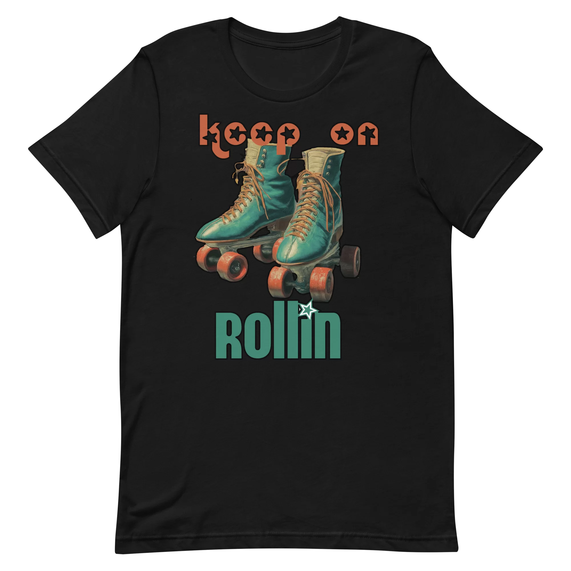 Keep On Rollin' Tee! Unisex eco t-shirt