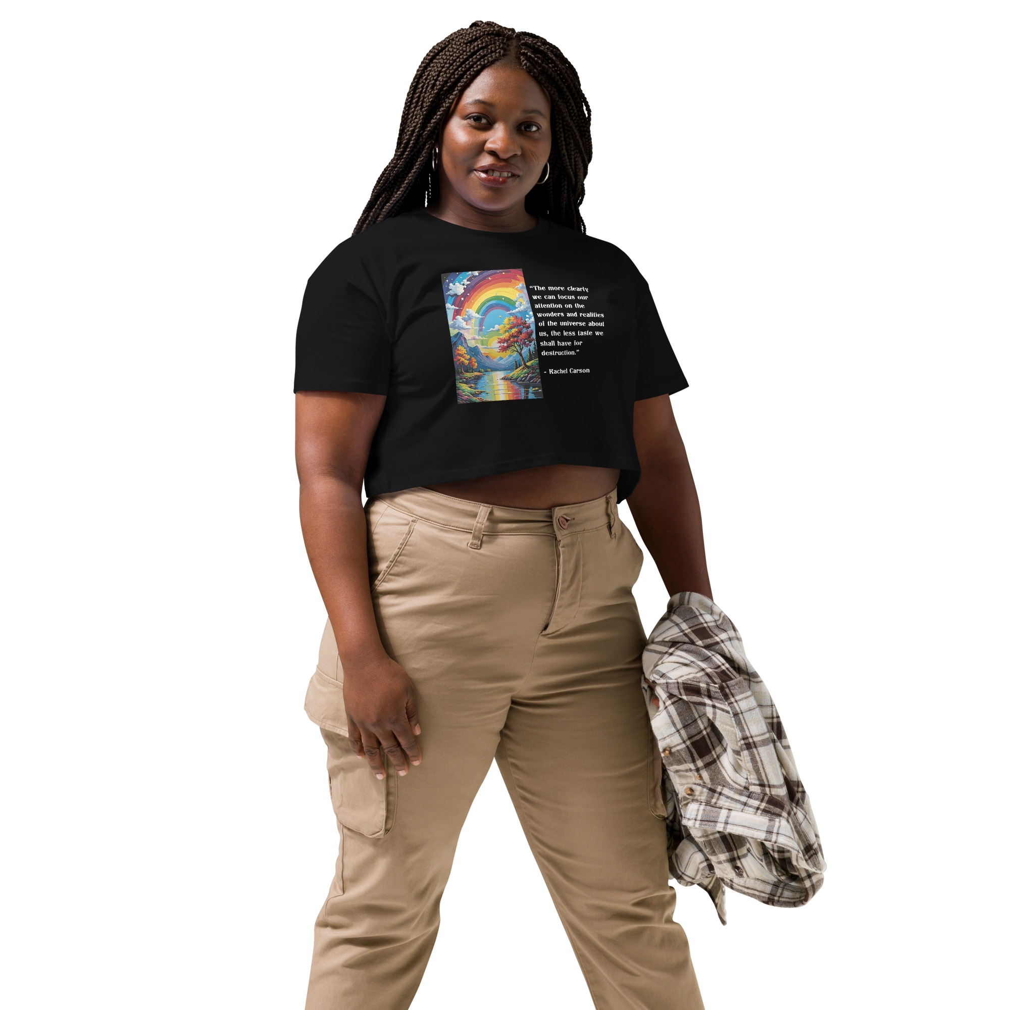 Wonder of Nature women’s crop top